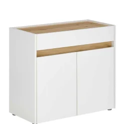 Office Schreibtisch & Regal & Kommode - Nonessia (dreiteilig)