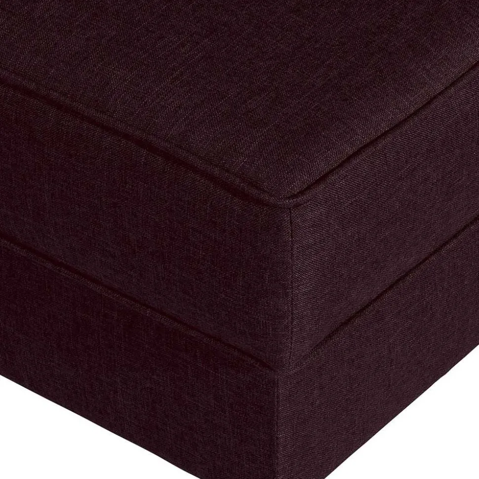 Ohrenbackensessel in Bordeauxrot - Sanjuas