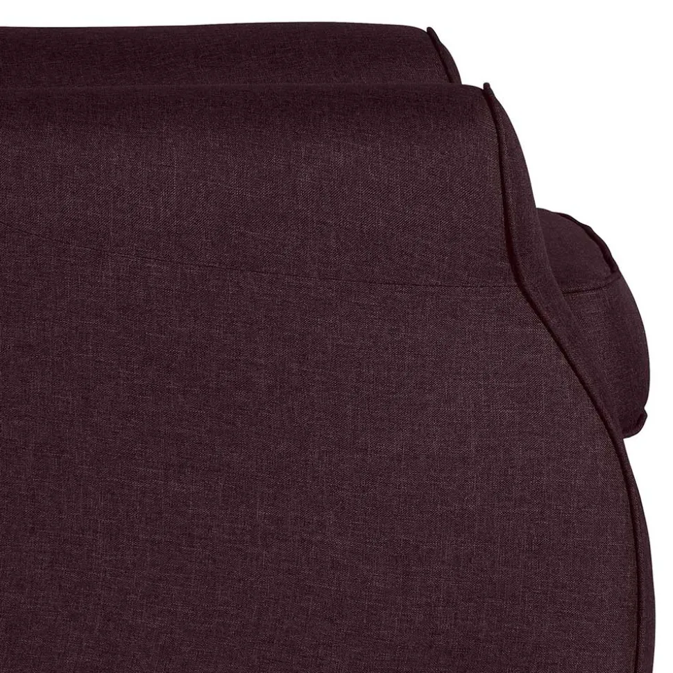 Ohrenbackensessel in Bordeauxrot - Sanjuas