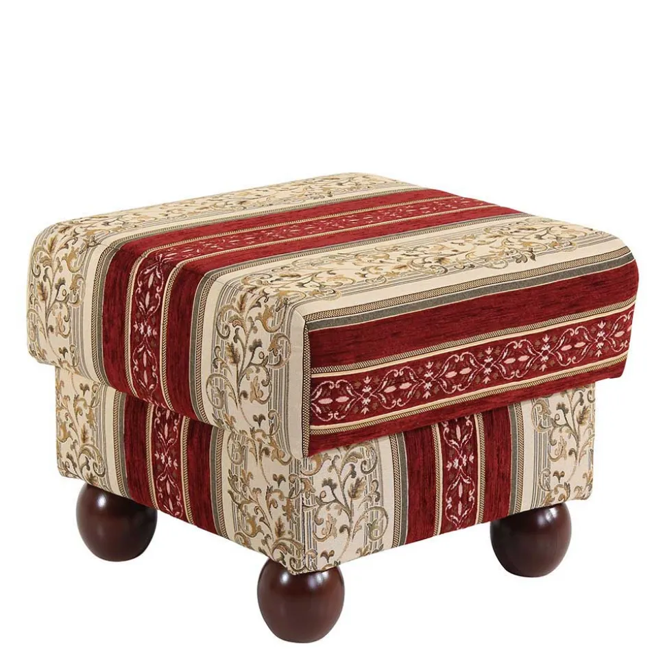 Ohrensessel mit Streifen und Ornamenten - Basento