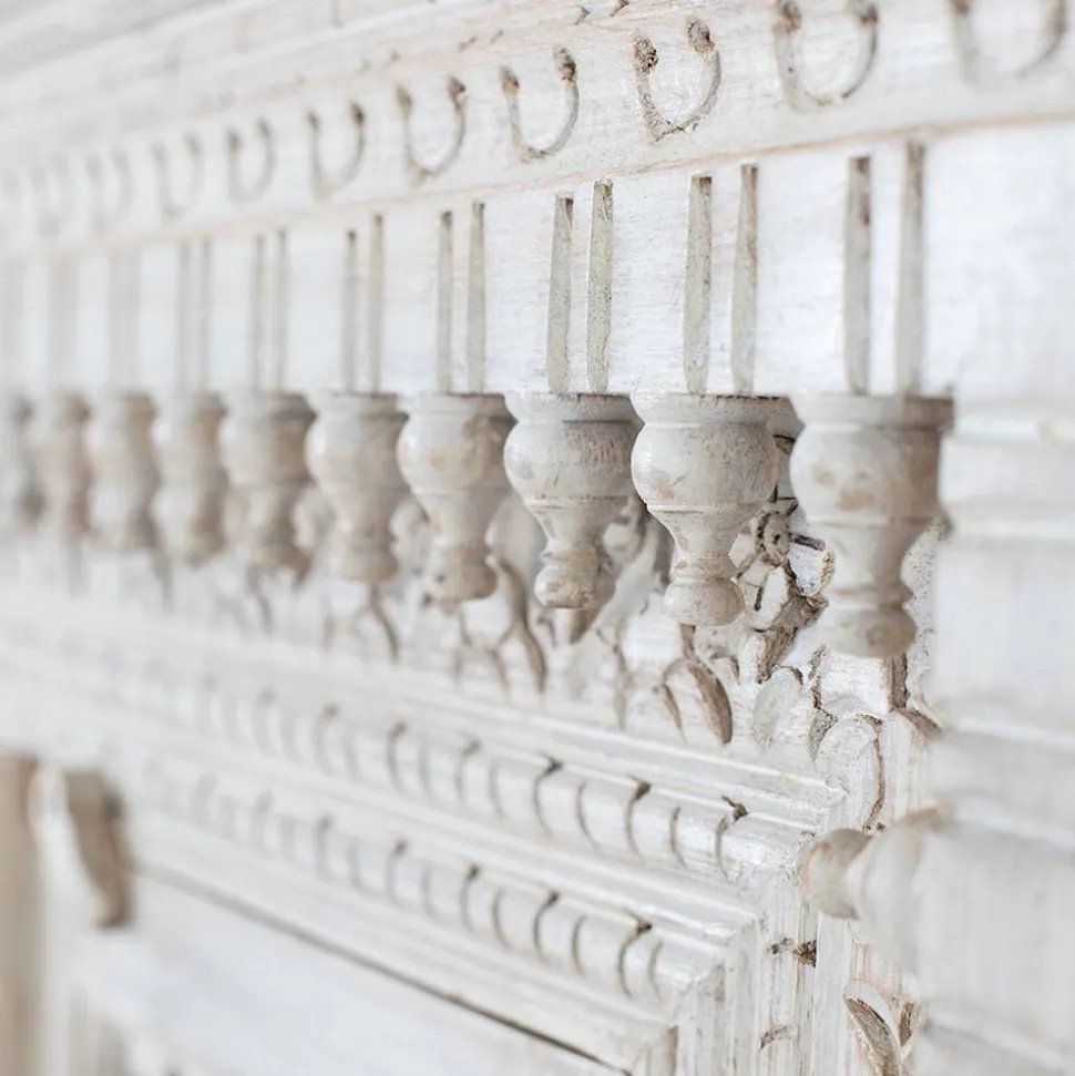 Orient Style Kommode aus Mangoholz White Wash - Capo