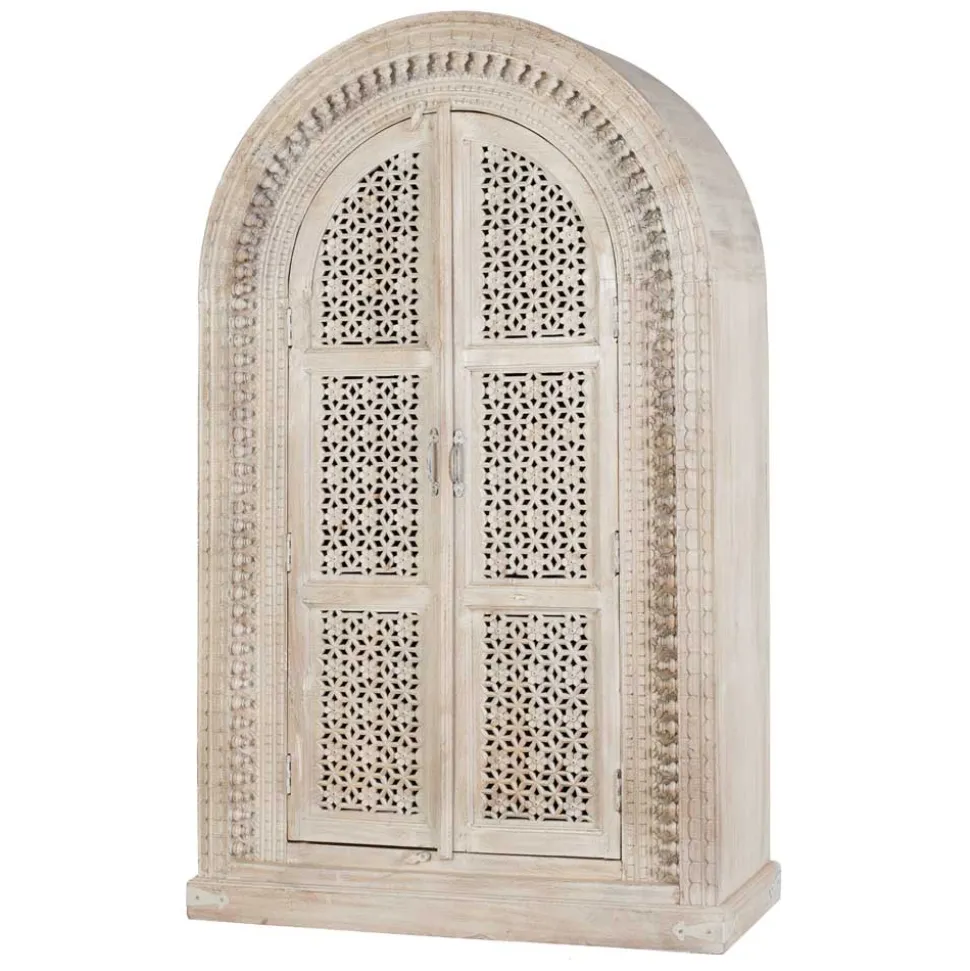 Orient Style Schrank aus Mangoholz White Wash - Capo