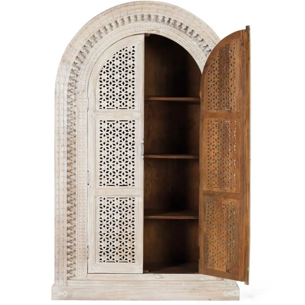 Orient Style Schrank aus Mangoholz White Wash - Capo