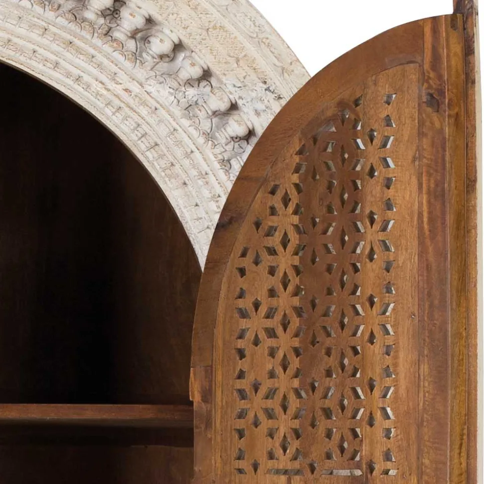 Orient Style Schrank aus Mangoholz White Wash - Capo