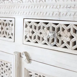 Orient Style Sideboard aus Mangoholz White Wash - Capo