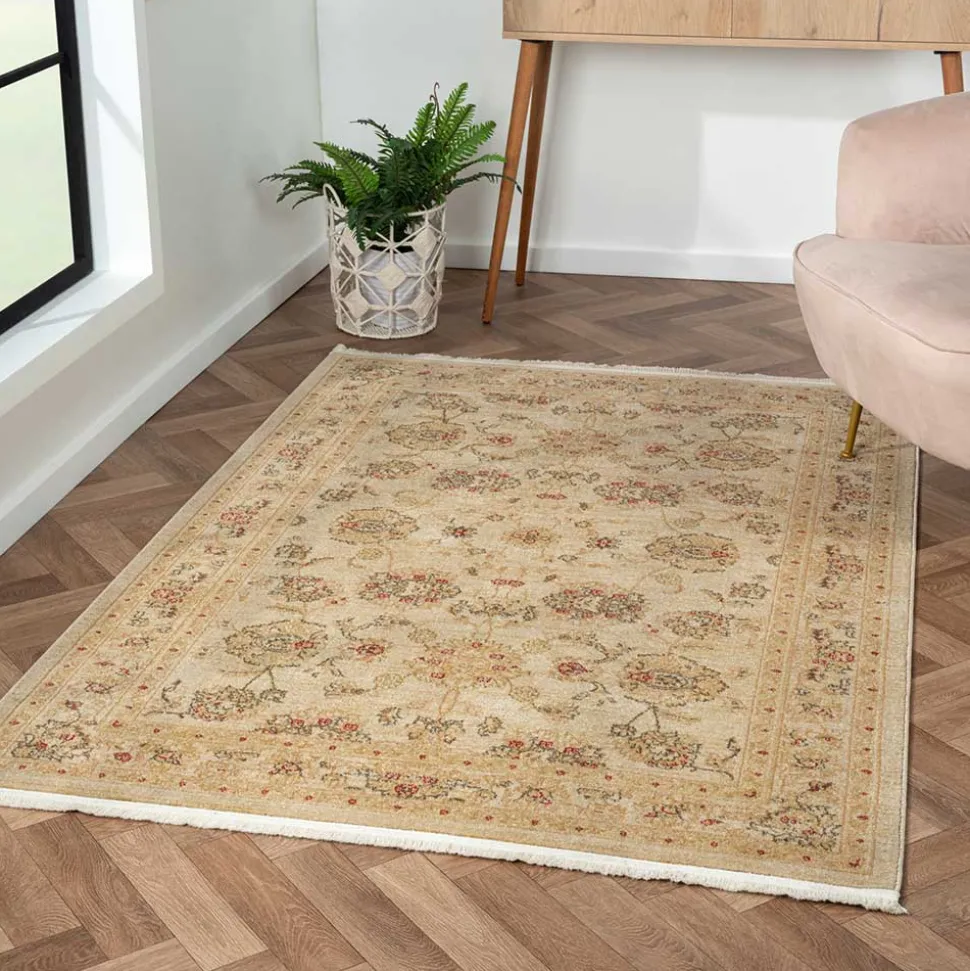 Orientalischer Teppich mit floralem Muster - Fenturam