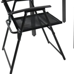 Outdoor Essgruppe mit zwei Klappstühlen - Saridio (dreiteilig)