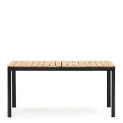 Outdoor Esstisch mit Teakholz-Tischplatte - Price