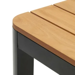 Outdoor Esstisch mit Teakholz-Tischplatte - Price