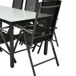 Outdoor Esstischgruppe Set - Yumagno (neunteilig)