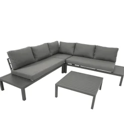 Outdoor Lounge Ecksofa mit Tisch - Stramo (vierteilig)