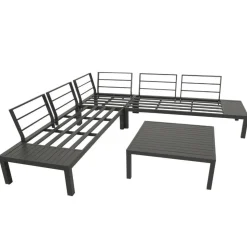 Outdoor Lounge Ecksofa mit Tisch - Stramo (vierteilig)