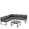 Outdoor Lounge Sitzecke Set - Emya (zweiteilig)