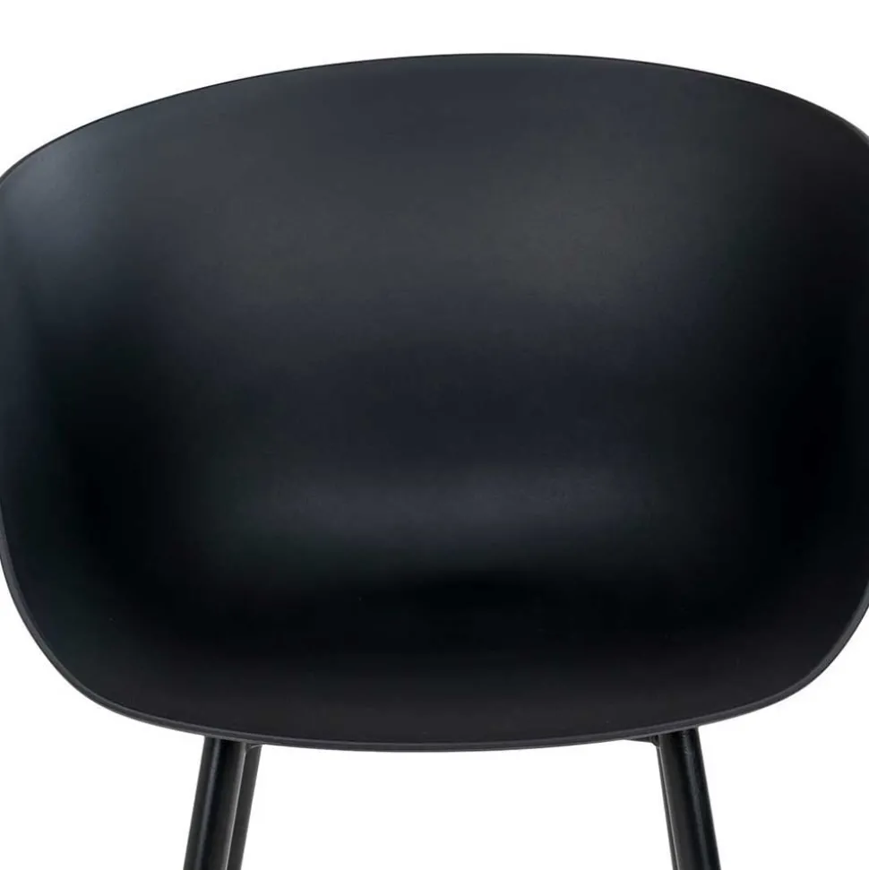 Outdoor Sitzgruppe mit Schalenstühlen - Biniamo (siebenteilig)