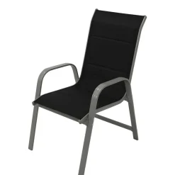 Outdoor Stapelstühle mit hoher Lehne - Niridena (2er Set)