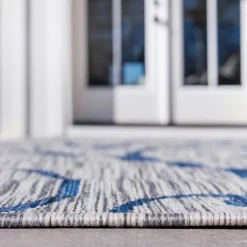 Outdoor Webteppich aus PP mit Ornamentmotiv - Elsaro