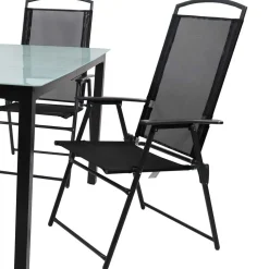 Outdoor-Sitzgruppe für 4 Personen - Vokoz (fünfteilig)