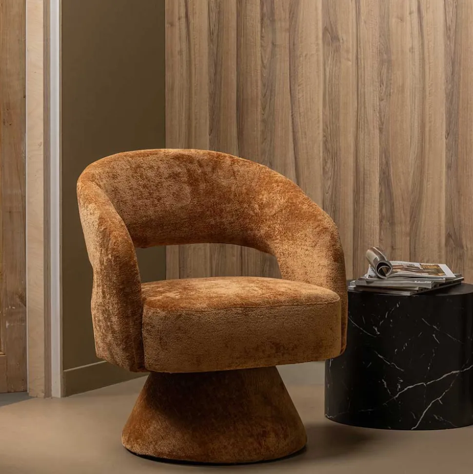 Ovaler Beistelltisch mit zylindrischem Design - Same