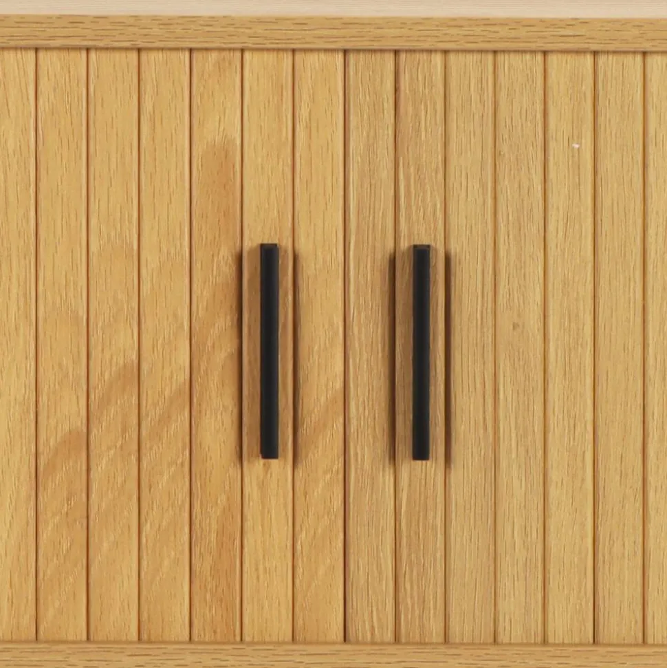 Ovaler Couchtisch mit Stauraum - Barnetta