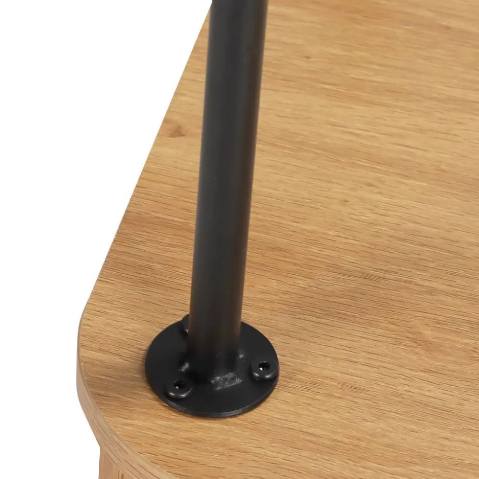 Ovaler Couchtisch mit Stauraum - Barnetta