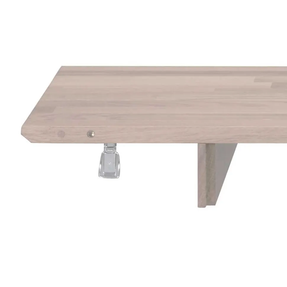 Ovaler Esstisch Eiche White Wash & 4 Stühle Pessoa mit Webstoff Grau (fünfteilig)