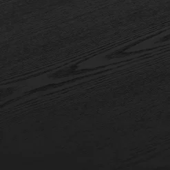 Ovaler Esszimmertisch in Schwarz Eiche - Vuschea