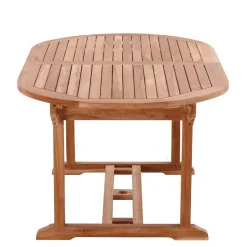 Ovaler Gartentisch verlängerbar - Klahuma I