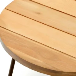 Ovaler Outdoor Couchtisch aus Akazie massiv - Ragusca