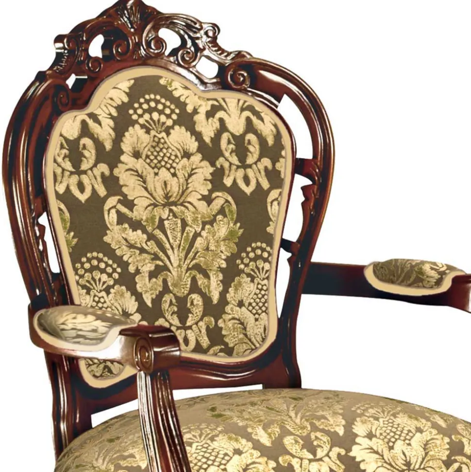 Ovaler Tisch & fünf Stühle - Ursanna (sechsteilig)