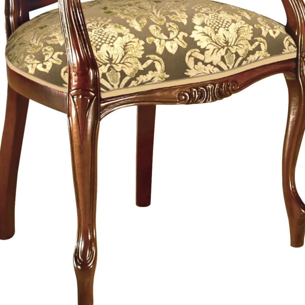 Ovaler Tisch & fünf Stühle - Ursanna (sechsteilig)