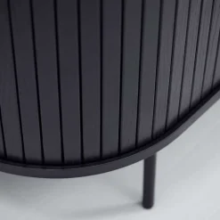 Ovales Highboard mit Schiebetüren - Venutura