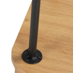 Ovales Skandi-Highboard mit Schiebetüren - Barnetta