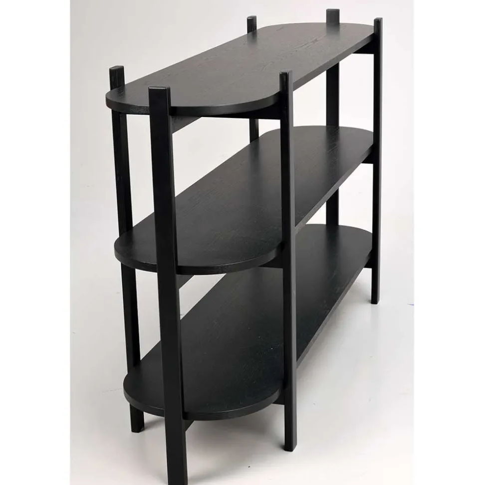 Ovales Standregal im Skandi Design - Pamban