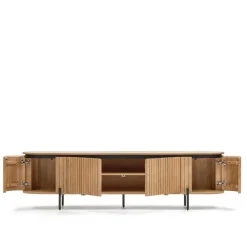 Ovales TV Board 200x55x43 cm - Ilvenda