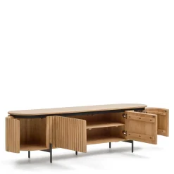 Ovales TV Board 200x55x43 cm - Ilvenda