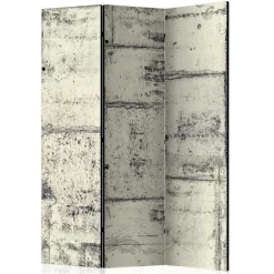 Paravent bedruckt in Betonoptik - Whites