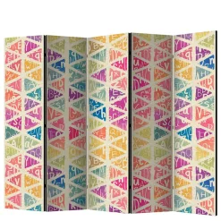 Paravent in Bunt bedruckt - Exeta