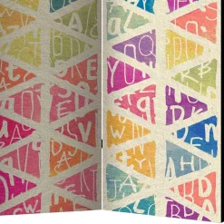 Paravent in Bunt bedruckt - Exeta