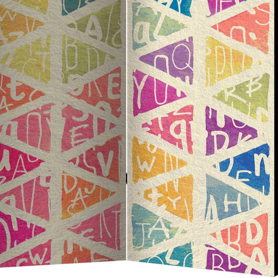 Paravent in Bunt bedruckt - Exeta