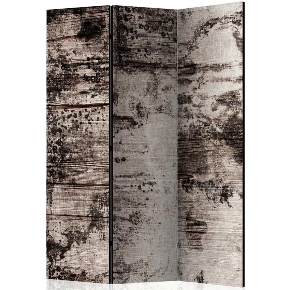 Paravent in Dunkelgrau Hellgrau - Batar