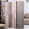 Paravent in Pastellfarben Rosa & Weiß - Albacete