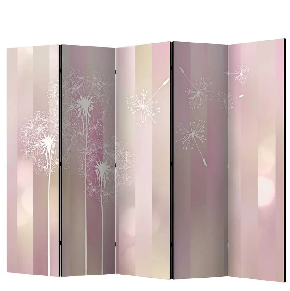 Paravent in Pastellfarben Rosa & Weiß - Albacete