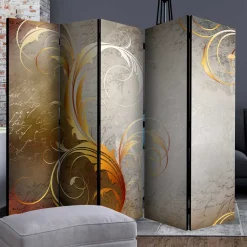 Paravent mit abstraktem Schrift Motiv - Ray