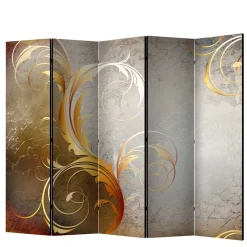 Paravent mit abstraktem Schrift Motiv - Ray