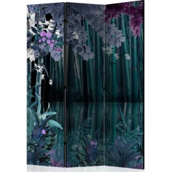 Paravent mit Bambus & Pflanzen Motiv - Kariono