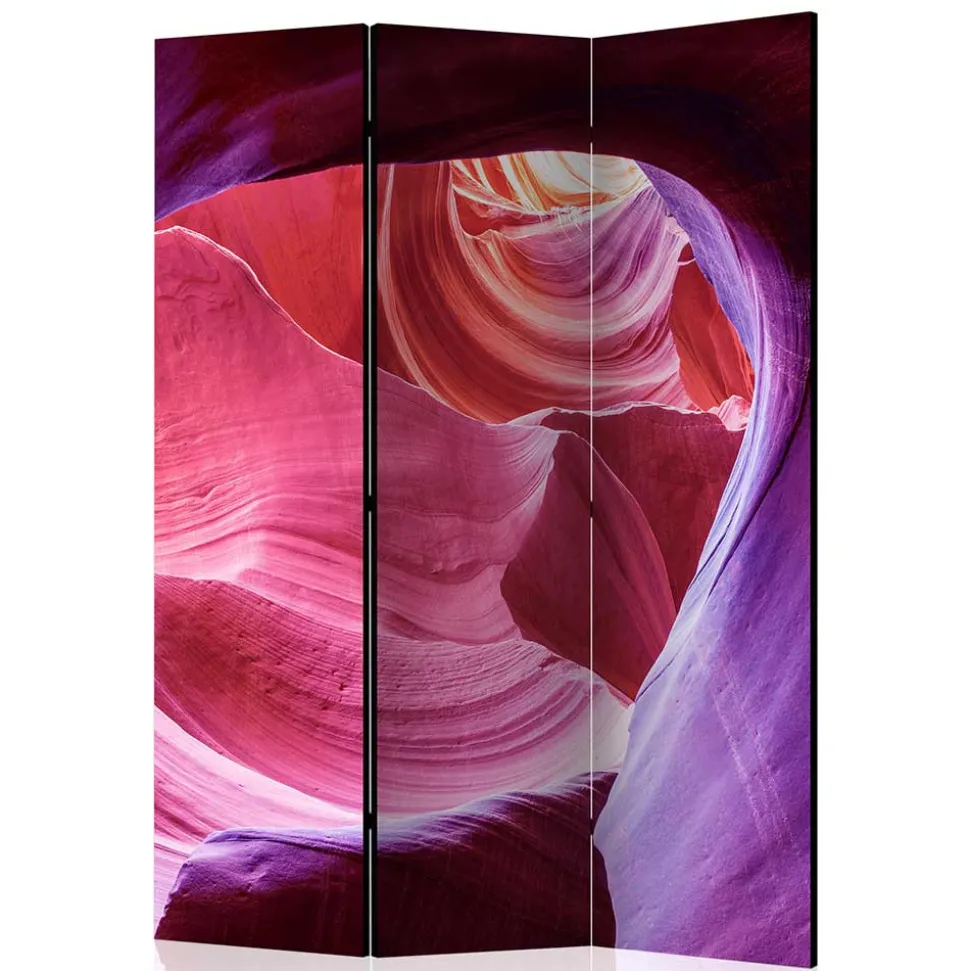 Paravent mit Höhlenfoto in satten Farben - Estate