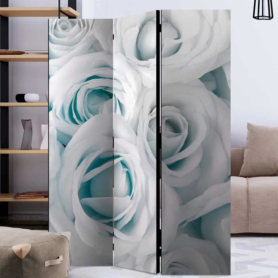 Paravent mit Rosen Motiv bedruckt - Vientors