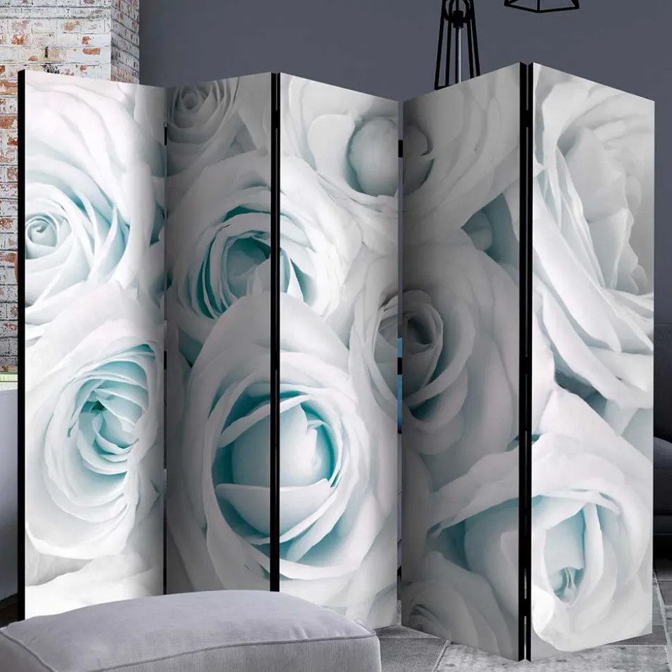 Paravent mit Rosen Motiv bedruckt - Vientors