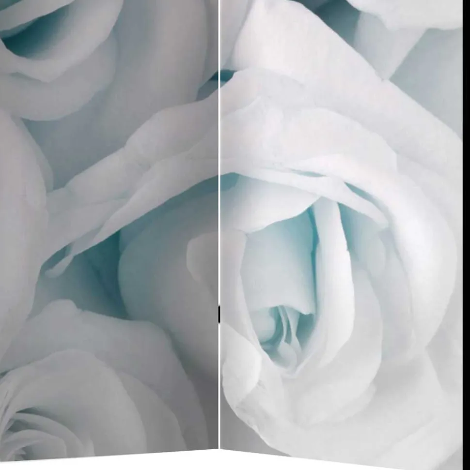 Paravent mit Rosen Motiv bedruckt - Vientors