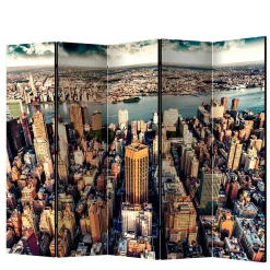 Paravent New York aus der Vogelperspektive - Alicudi